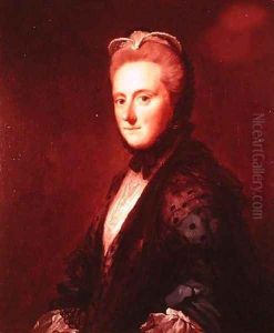Mrs Clarges, daughter of the 1st Viscount of Barrington by Allan Ramsay