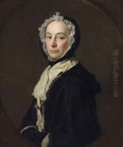 Portrait of Mrs Morris, widow of Colonel Morris of Purcefield Park, 1750