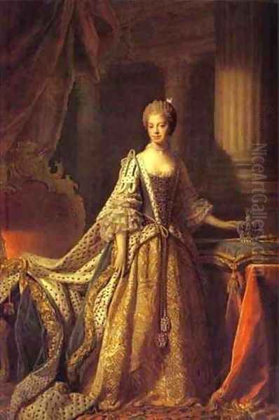 Portrait Of Queen Charlotte 1761-62 - view 1