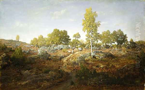 A Path among the Rocks probably 1861 - view 1