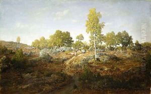 A Path among the Rocks probably 1861 by Allan Ramsay
