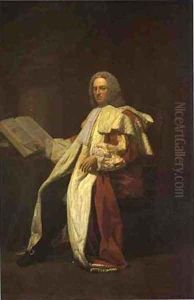 Portrait Of Archibald Campbell 3rd Duke Of Argyll 1749 by Allan Ramsay