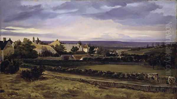 A Village in a Valley ca late 1820s - view 1