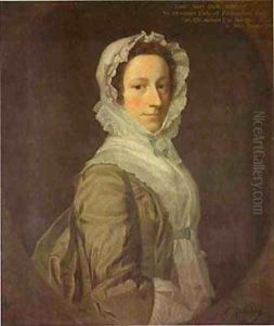 Portrait Of Janet Dick 1748 by Allan Ramsay