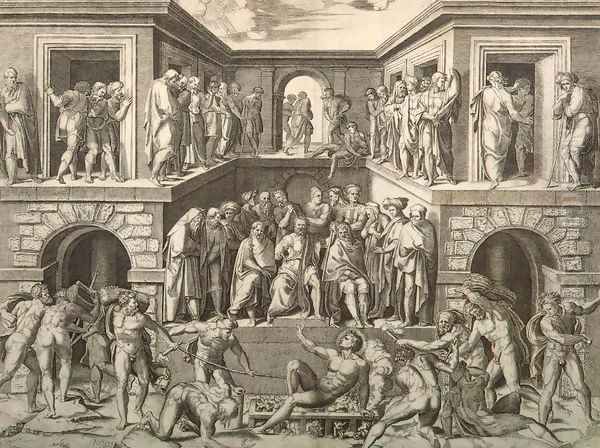 Martyrdom of St Lawrence - view 1