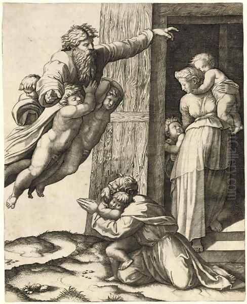 God appearing to Noah - view 1