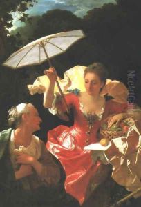 Vertumnus and Pomona by Jean Ranc
