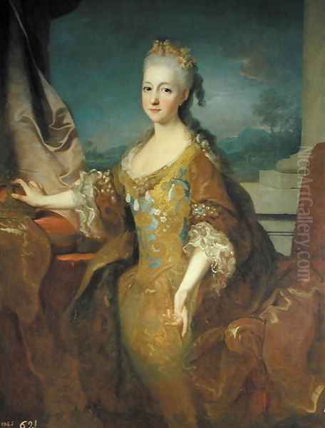 Portrait of Louise-Elisabeth dOrleans 1709-42 - view 1