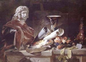 Homage to Chardin, 1871 by Philippe Rousseau