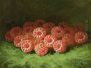 Still Life with Raspberies by Carducius Plantagenet Ream