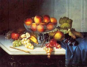 Still Life, Fruit and Knife by Carducius Plantagenet Ream