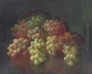 Still Life with Grapes 2 by Carducius Plantagenet Ream