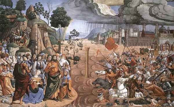 Crossing of the Red Sea - view 1