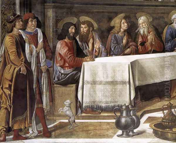 The Last Supper (detail-1) 1481-82 - view 1