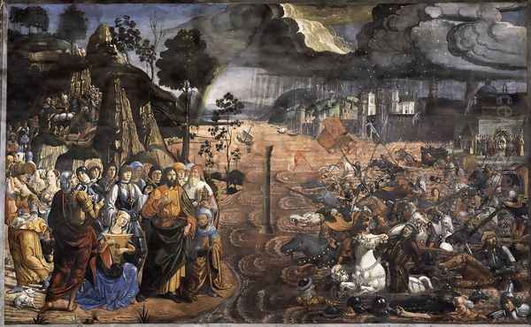 Crossing of the Red Sea 1481-82 - view 1