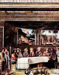 The Last Supper by Cosimo Rosselli