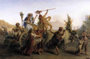 The Pilgrimage to the Madonna of the Arch 1827 by Louis-Leopold Robert