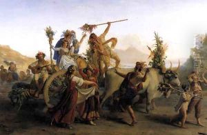 The Pilgrimage to the Madonna of the Arch by Louis-Leopold Robert