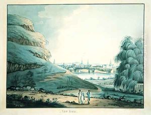 Collect Pond, New York City by Archibald Robertson