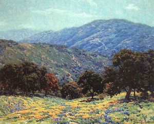 Flowers Under the Oaks by Granville Redmond