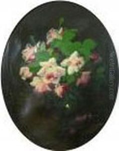 Still Life With Pink Roses