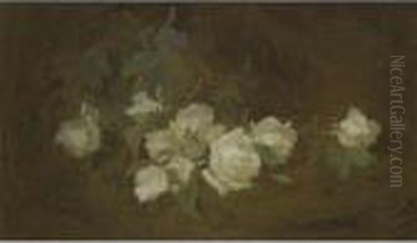 Cream Roses - view 1