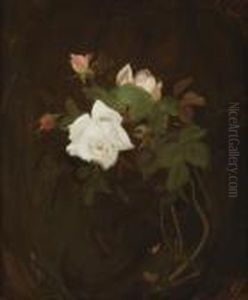 Cream And Pink Roses