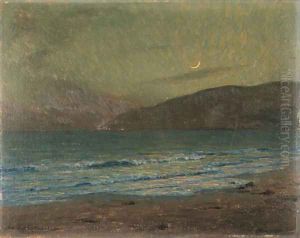 Moonlit Surf by Granville Redmond