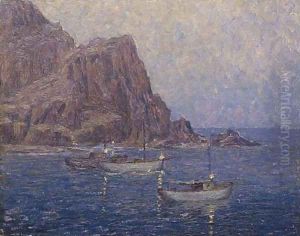 Moonlight, Catalina by Granville Redmond