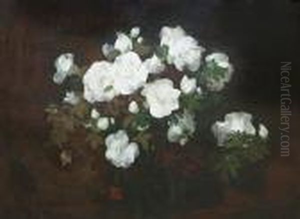 White Peonies - view 1