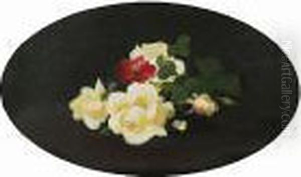 Yellow And Red Roses - view 1