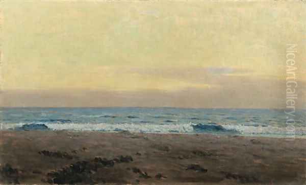 Evening Surf (Long Beach) - view 1