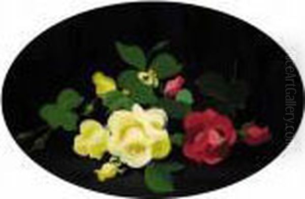 Red And Yellow Roses - view 1