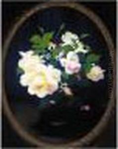 A Still Life Of Roses by James Stuart Park