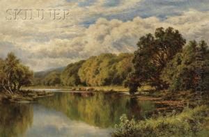 The Thames Looking Toward Henley by Henry Hillier Parker