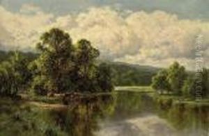 Summer On The River by Henry Hillier Parker