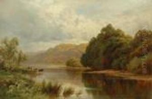 Natures Mirror, The Thames Near Cliefden by Henry Hillier Parker