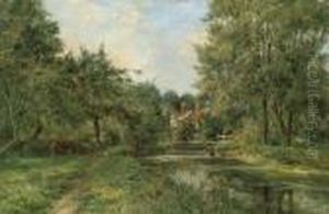 Near Abingdon by Henry Hillier Parker
