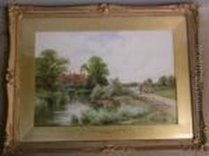 Theriver Wey Nr. Ripley, Surrey Theriver Wey Nr. Ripley, Surrey