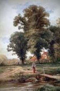 The Meadow Brook by Henry Hillier Parker