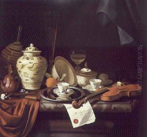 A Still Life by Pieter Gerritsz. van Roestraten