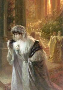 An Early Departure by Paul Edouard Rosset-Granger