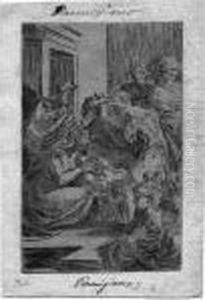 Die Geburt Christi by Girolamo Francesco Maria Mazzola (Parmigianino)