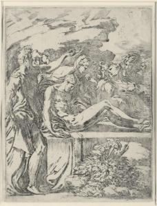 The Entombment by Girolamo Francesco Maria Mazzola (Parmigianino)