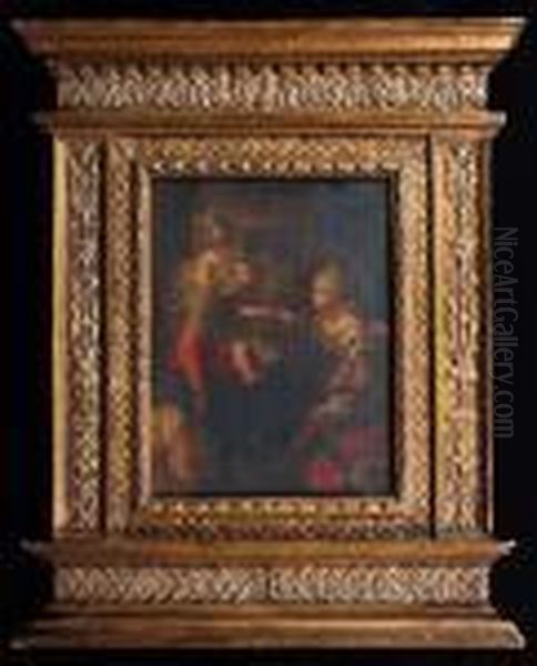 The Mystic Marriage Of St. Catherine - view 1