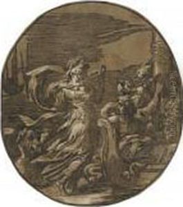 Circe (tib Vol. 48, 8-i) by Girolamo Francesco Maria Mazzola (Parmigianino)