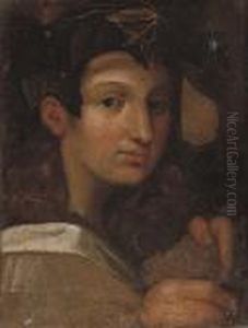 Head Of The Young Bacchus by Girolamo Francesco Maria Mazzola (Parmigianino)
