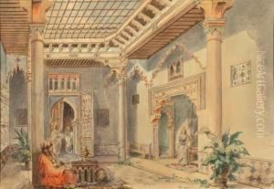Arab Interior Scene