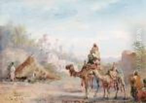 Arab Encampment by Paul Pascal