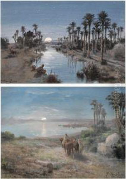 Oases At Night - view 1